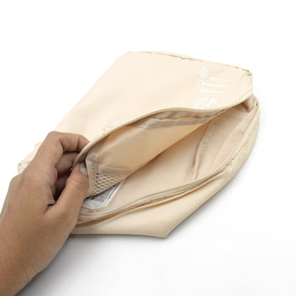 Travel Wash Bag Multi - Functional Waterproof Cosmetic Storage Bag Handheld Foldable Hook Cosmetic Bag with Zipper Closure Handbag Portable Classification Bags(1 Pc Mix Design) - infinityexculsivestore.com