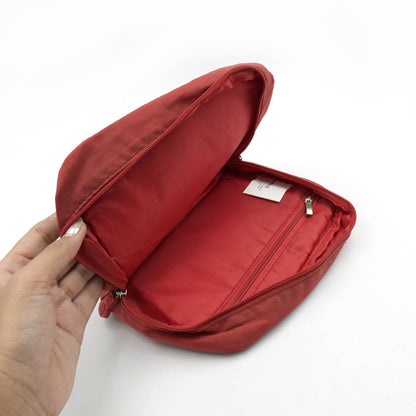 Travel Wash Bag Multi - Functional Waterproof Cosmetic Storage Bag Handheld Foldable Hook Cosmetic Bag with Zipper Closure Handbag Portable Classification Bags(1 Pc Mix Design) - infinityexculsivestore.com