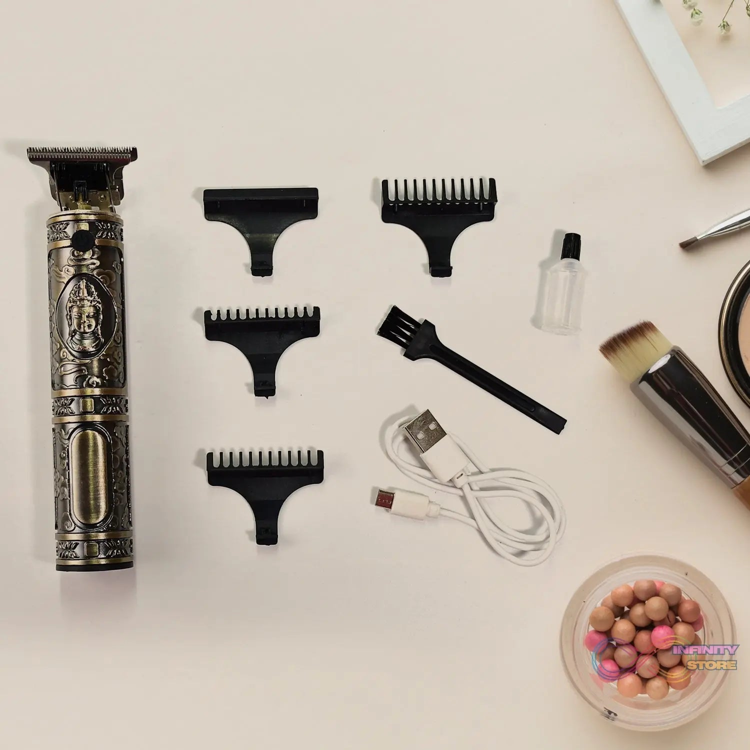 ﻿Electric shaving machine dry shaving for men - hair shaving and trimming beard With adjustable blade clipper. - infinityexculsivestore.com