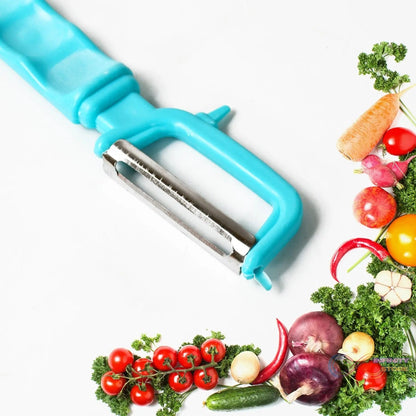 Vegetable Fruit Peelers Slicer & Bottle Opener, Kitchen Peeler For Veggie Fruit Potato Carrot, Bottle Opener With Plastic Handle Bottle Openers Wine Bottle Opener Cold Drink Bottle Opener (2Pc) - infinityexculsivestore.com