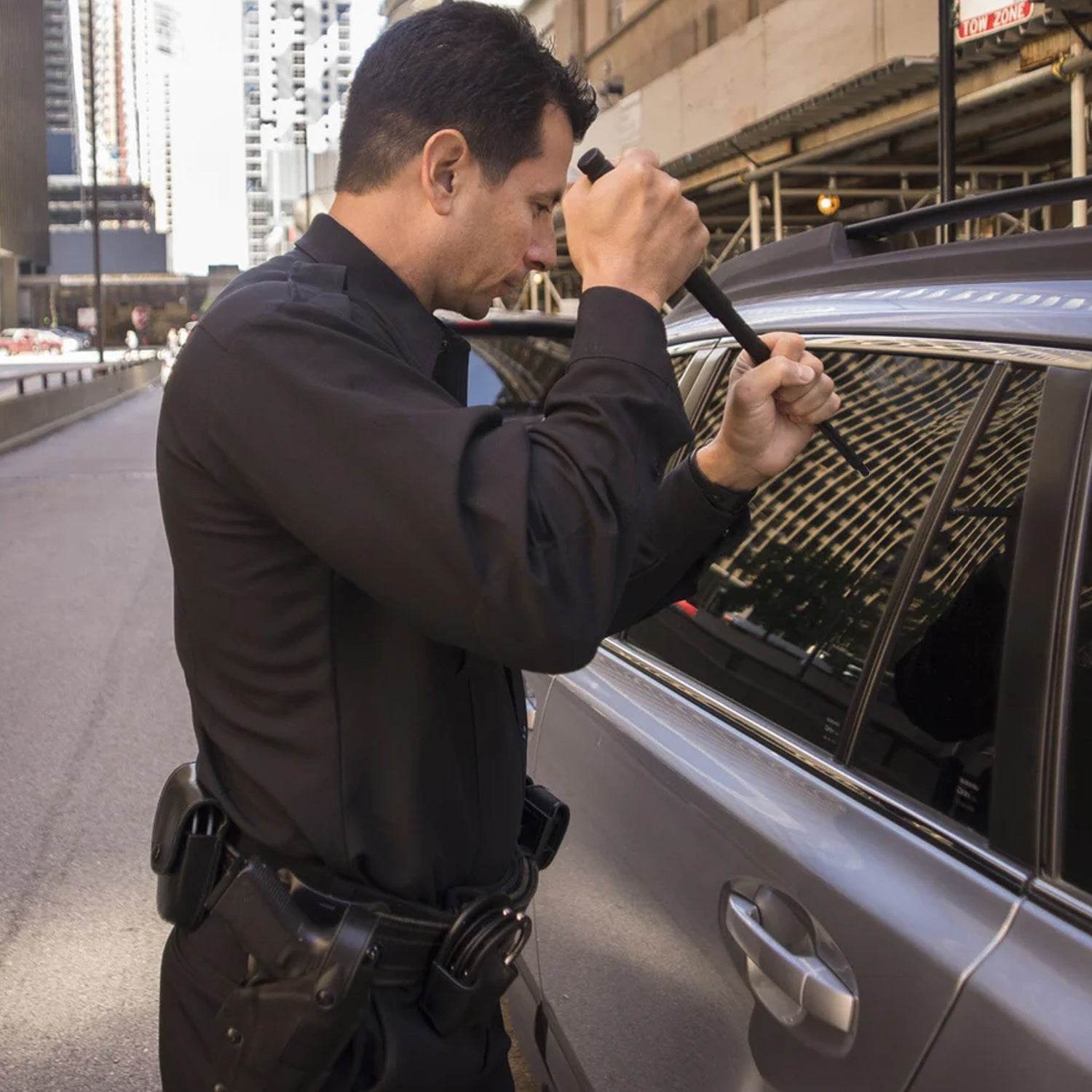 DIY Self-Defense Stick Safety Survival Emergency Outdoor Safety Protection Rod, Multi-Function Collapsible Walking Hiking Emergency Self Defence Tool Extended for Men and Women (50 Cm) - infinityexculsivestore.com