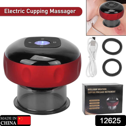 Electric Intelligent Breathing Cupping Massage Instrument The Smart Cupping Therapy Set's Massager for Muscle and Joint Pain Cellulite Massage Back Pain Relief for Back Shoulder Leg (1 Pc) - infinityexculsivestore.com