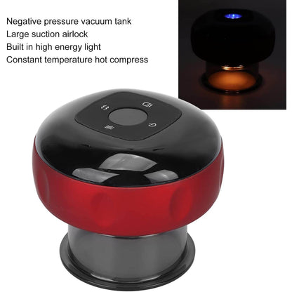 Electric Intelligent Breathing Cupping Massage Instrument The Smart Cupping Therapy Set's Massager for Muscle and Joint Pain Cellulite Massage Back Pain Relief for Back Shoulder Leg (1 Pc) - infinityexculsivestore.com