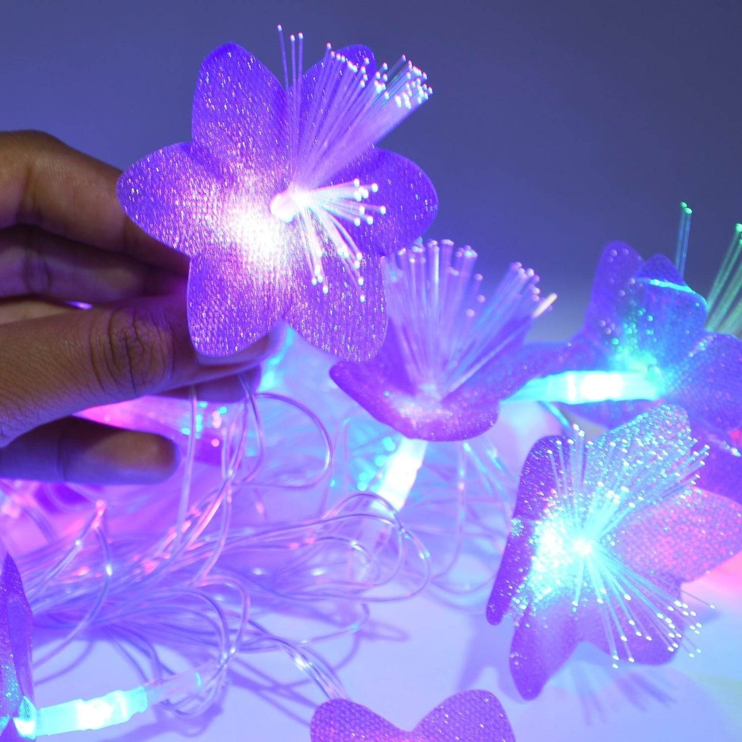 Flower Design Home Decoration Electrical Series Light 13 Feet Home Decoration Diwali & Wedding LED Christmas String Light Indoor and Outdoor Light ,Festival Decoration Led String Light, Multi-Color Light (16L 13 Feet) - infinityexculsivestore.com