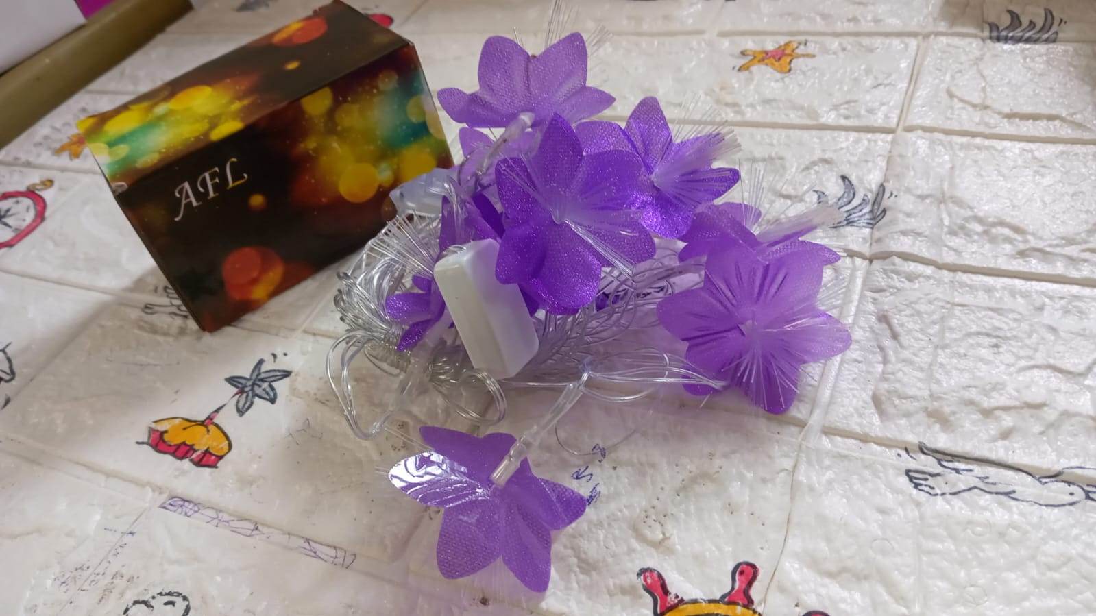 Flower Design Home Decoration Electrical Series Light 13 Feet Home Decoration Diwali & Wedding LED Christmas String Light Indoor and Outdoor Light ,Festival Decoration Led String Light, Multi-Color Light (16L 13 Feet) - infinityexculsivestore.com