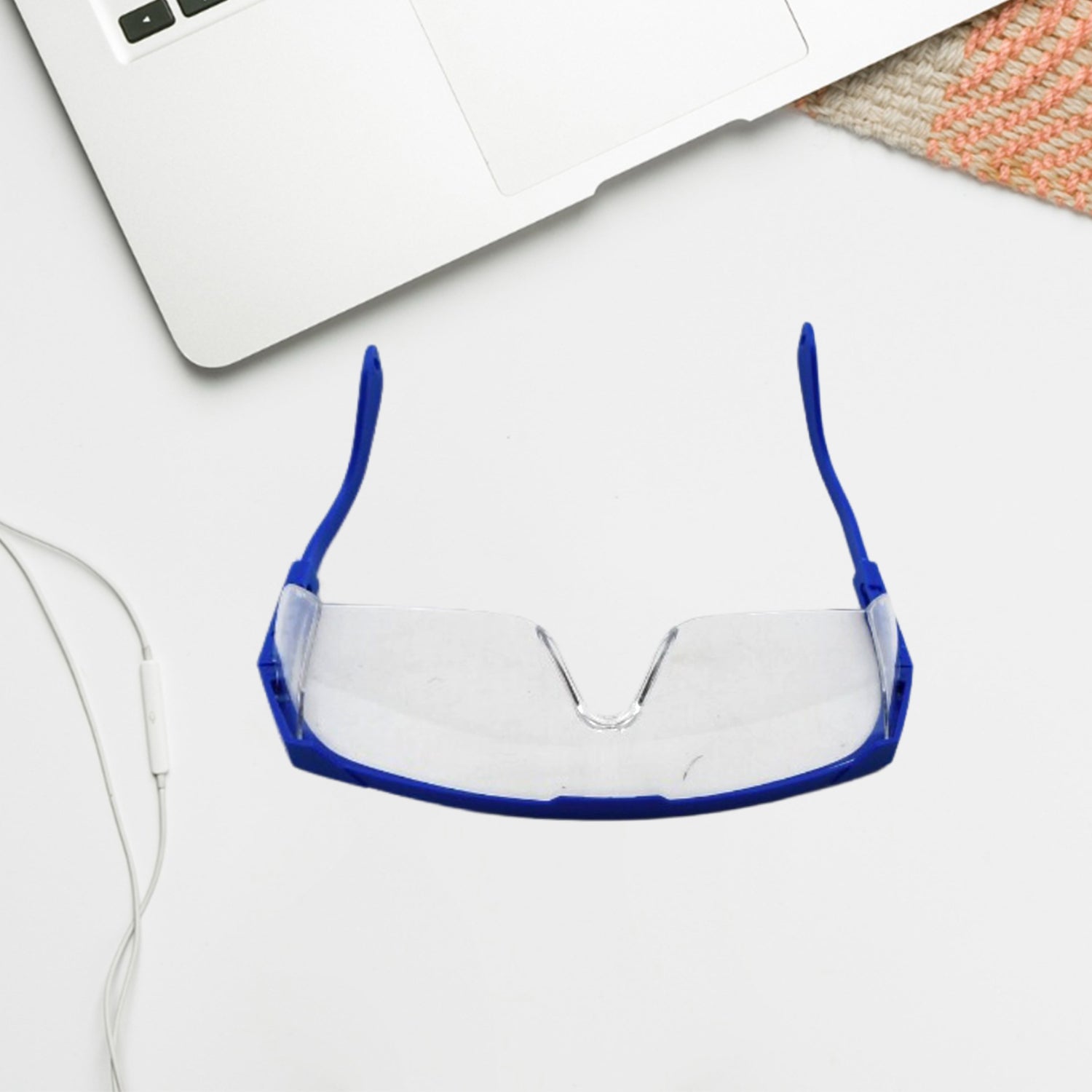 Safety Glasses Dust Wind Proof Eye Glasses UV Protection, Safety Goggles Eyewear Adjustable clear shooting eye protection eyewear clear glasses for men women lab goggles over glasses - infinityexculsivestore.com