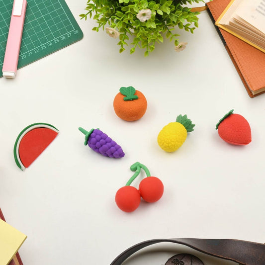 3D Mix Design Fancy & Stylish Colorful Erasers, Mini Eraser Creative Cute Novelty Eraser for Children Different Designs Eraser Set for Return Gift, Birthday Party, School Prize (1 Set) - infinityexculsivestore.com