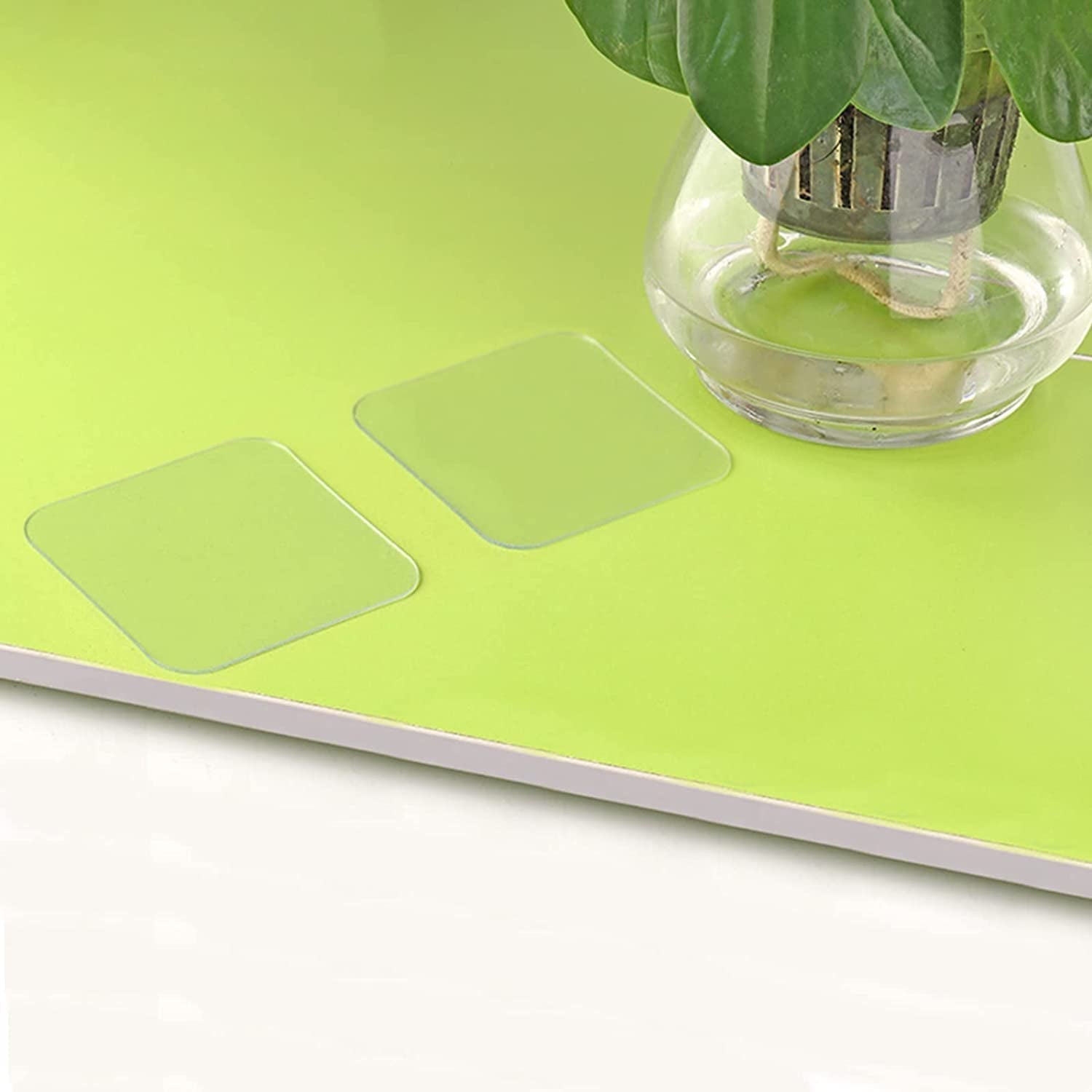 New Double Side Tape Sticker Strong Waterproof Wall Indoor Nano Adhesive No Trace Gel Clear Industrial Multipurpose Removable Use for Bedroom, Home, Kitchen, Hotel (0.6mmx1pc) - infinityexculsivestore.com
