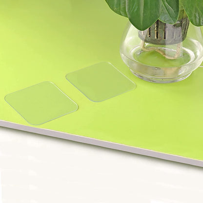 New Double Side Tape Sticker Strong Waterproof Wall Indoor Nano Adhesive No Trace Gel Clear Industrial Multipurpose Removable Use for Bedroom, Home, Kitchen, Hotel (0.6mmx1pc) - infinityexculsivestore.com