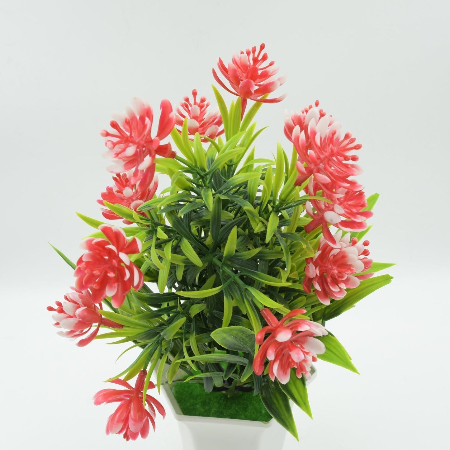 Wild Artificial Flower Plants with Cute Pot | Flower Plant for Home Office Decor | Tabletop and Desk Decoration | Artificial Flower for Balcony Indoor Decor, Plants for Living Room (1 Pc) - infinityexculsivestore.com