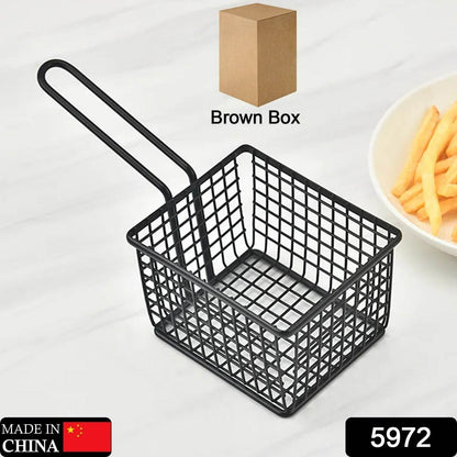 frying baskets for chips Stainless Steel Snack Basket Potato Mesh Strainer Basket French Fries Food Basket Food Strainer Cooking Tools frying basket - infinityexculsivestore.com