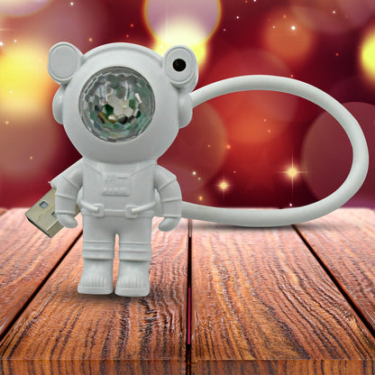 USB Intelligent Voice Projector Astro Night Light Projector, Galaxy Light Star Projector, Cartoon Light, LED Light, Desk Lamp, Mini Night Light, Cartoon Reading Lamp, USB Port for Kids Room Adults Bedroom Party Gaming Room - infinityexculsivestore.com