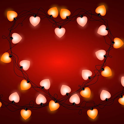8 Feet 12 Wish Heart Ball String LED Lights With Color Box for Home Decoration, Diwali & Wedding LED Christmas Light Indoor and Outdoor Light ,Festival Decoration (Wishing Ball Multicolor) - infinityexculsivestore.com