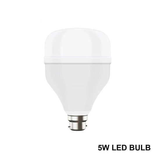 High-Power 5 W LED Light Bulb, Brightness LED Bulb White, General Lighting Bulb, Energy Saver Superior Light , LED Bulb, Cool White For every room: bedroom, living room, kitchen, garage, bathroom (5 Watt) - infinityexculsivestore.com