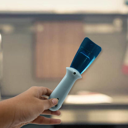 ice Remover Scoop, Non Slip Ergonomic Design Compact Size Freezer Shovel Anti Rust for Refrigerator (1Pc) - infinityexculsivestore.com