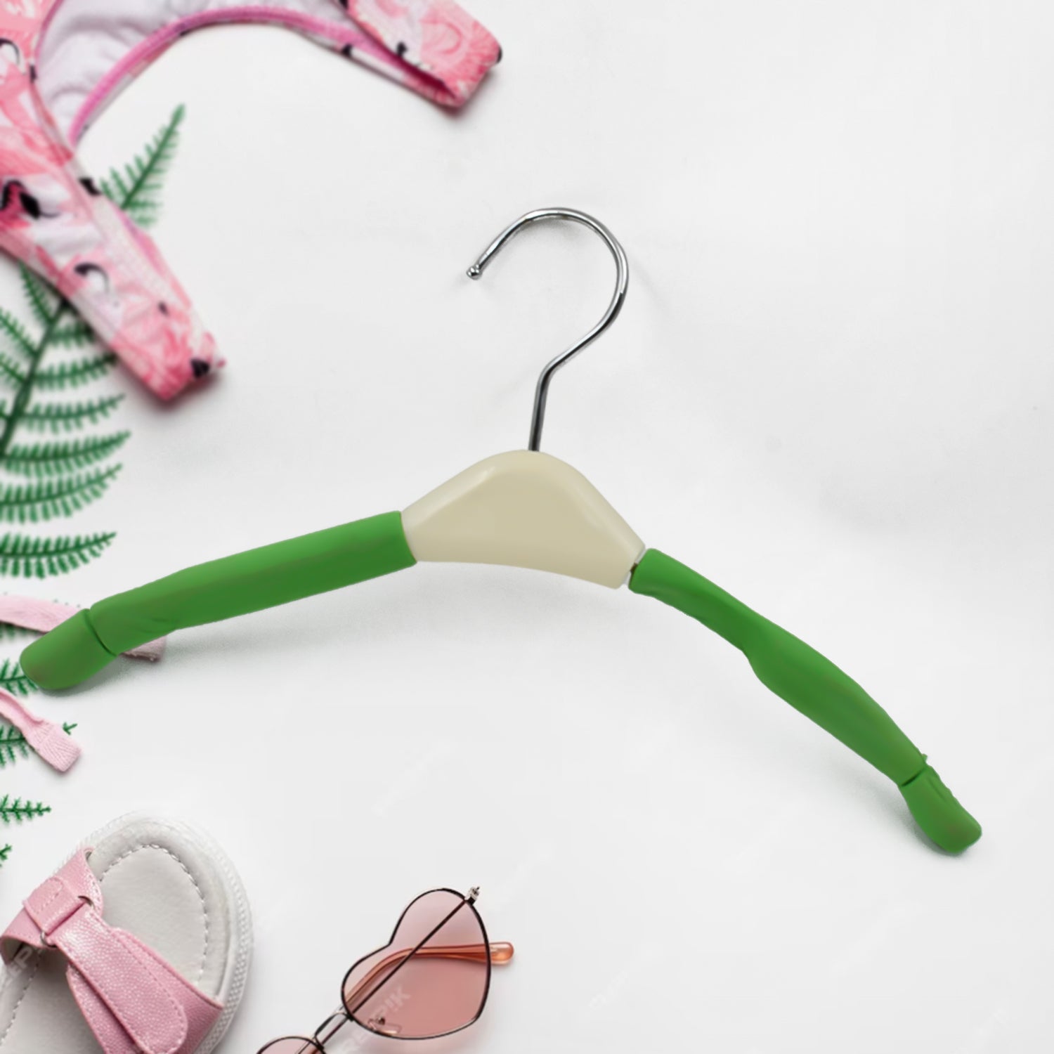 Solid Sponge Hanger Non - Slip Hanger Home No Trace Clothes Hanging Pants Clip Clothing Store Hangers, Clothes Hanger for Closet Wedding Dress Women, Men, Children Clothing (1 Pc ) - infinityexculsivestore.com