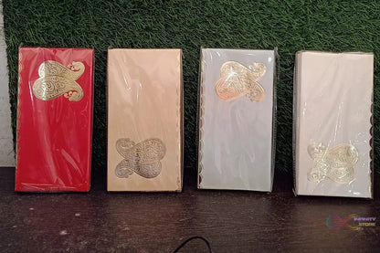 Wedding Gift Envelopes pack of 10 pcs Money Cash Gift Cover Shagun Birthday Marriage, Baby Shower, Anniversary, Money Envelope Lifafa Envelope Multicolor Premium Envelope (10 Pcs Set) - infinityexculsivestore.com