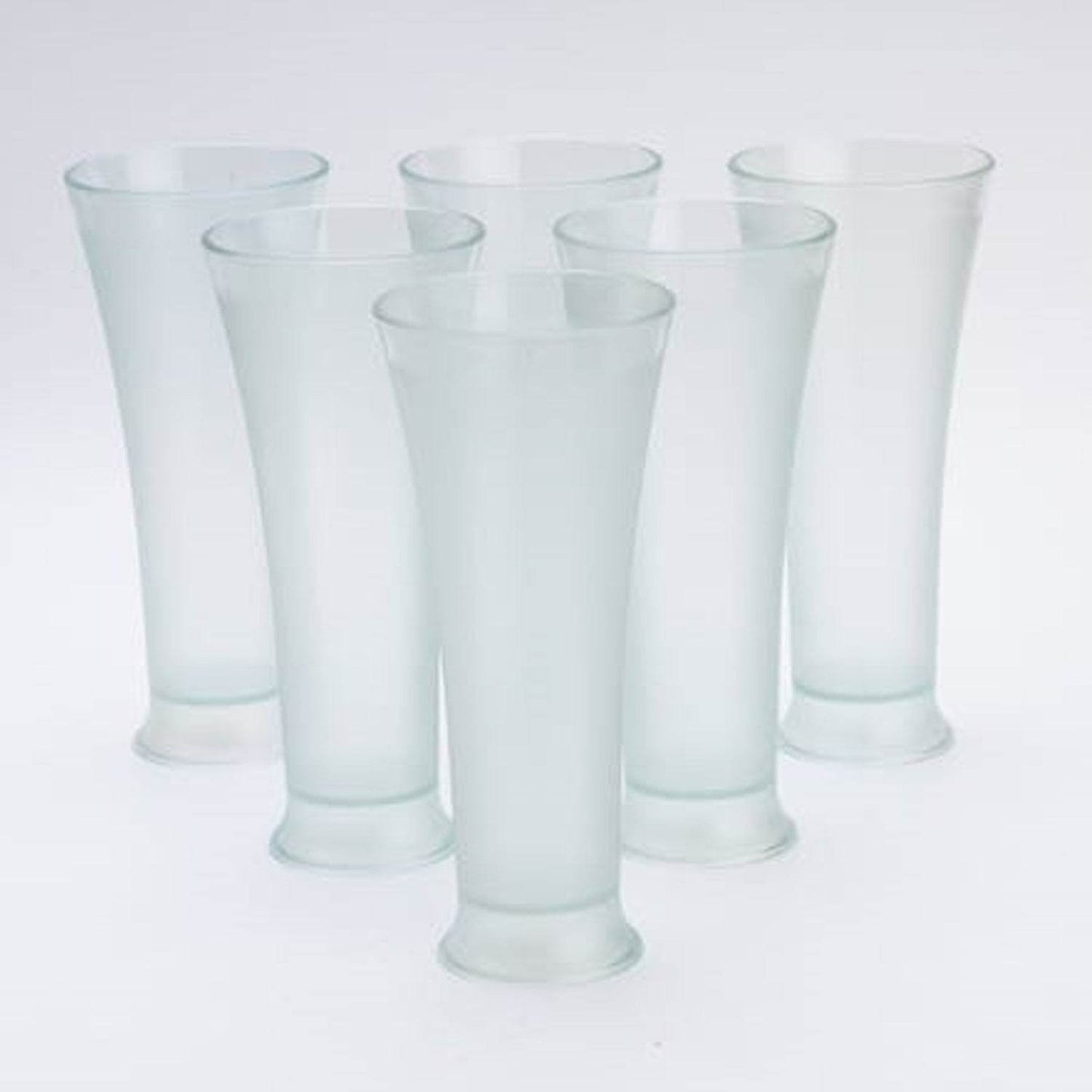 High Quality Faluda, ice cream, Juicer and Water Glasses Set of 6 Transparent, Drinking Water Glasses Stylish Glasses for Faluda, Water, Juice, Glass Set of 6 Pcs (300 ML Approx) - infinityexculsivestore.com