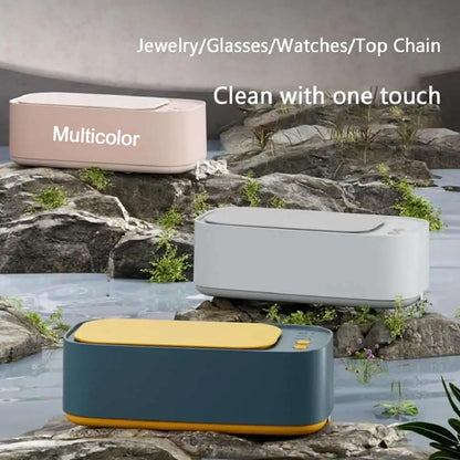Ultrasonic Jewelry, Cleaner, Ultrasonic Cleaning Machine, Portable Jewelry Cleaning Machine for Jewelry, Ring, Silver, Retainer, Glasses, Watches, Coins, High Frequency Vibration Machine google/ optical cleaner machine (USB Operated) - infinityexculsivestore.com
