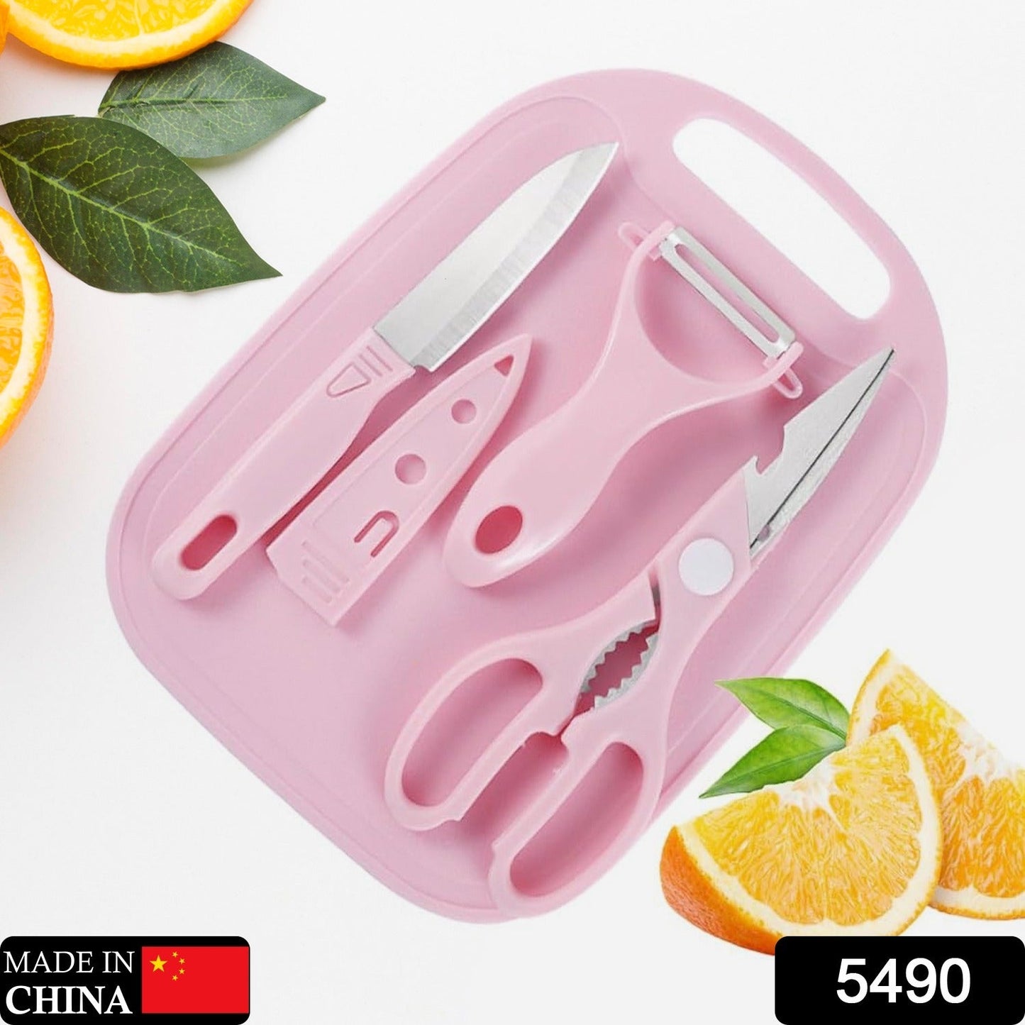 Mini Travel Cutting Board Set, 4 Pcs Portable Mini Camping Plastic Cutting Board & Knife, Fruits & Vegetable Peeler Scissors, Kitchen Knives Set, for travel, picnic, camping, outdoor, park (4 Pc Set) - infinityexculsivestore.com