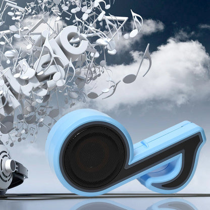 Mini Portable Music Note Shape Speaker Subwoofer Colorful Musical Note LED Lighting Sound For Creatives Gift Computer Phone Sound Equipment Bluetooth speaker (Media Player) - infinityexculsivestore.com