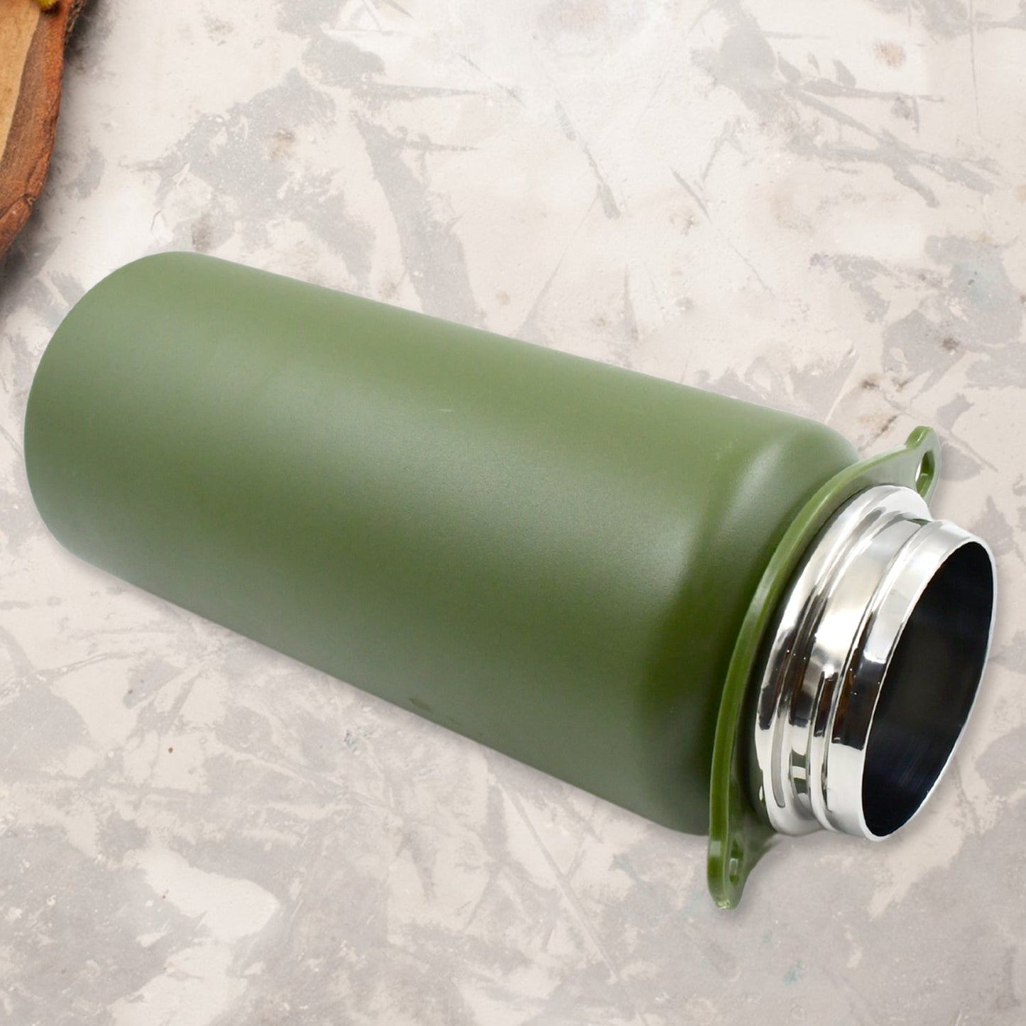 Stainless Steel Water Bottle with Straw, Strap & Handle Vacuum Insulated Thermos Flask Double - Walled Coffee Thermos Flask Leak - proof Water Bottle for Sports, Fitness, Gym (1500ML) - infinityexculsivestore.com