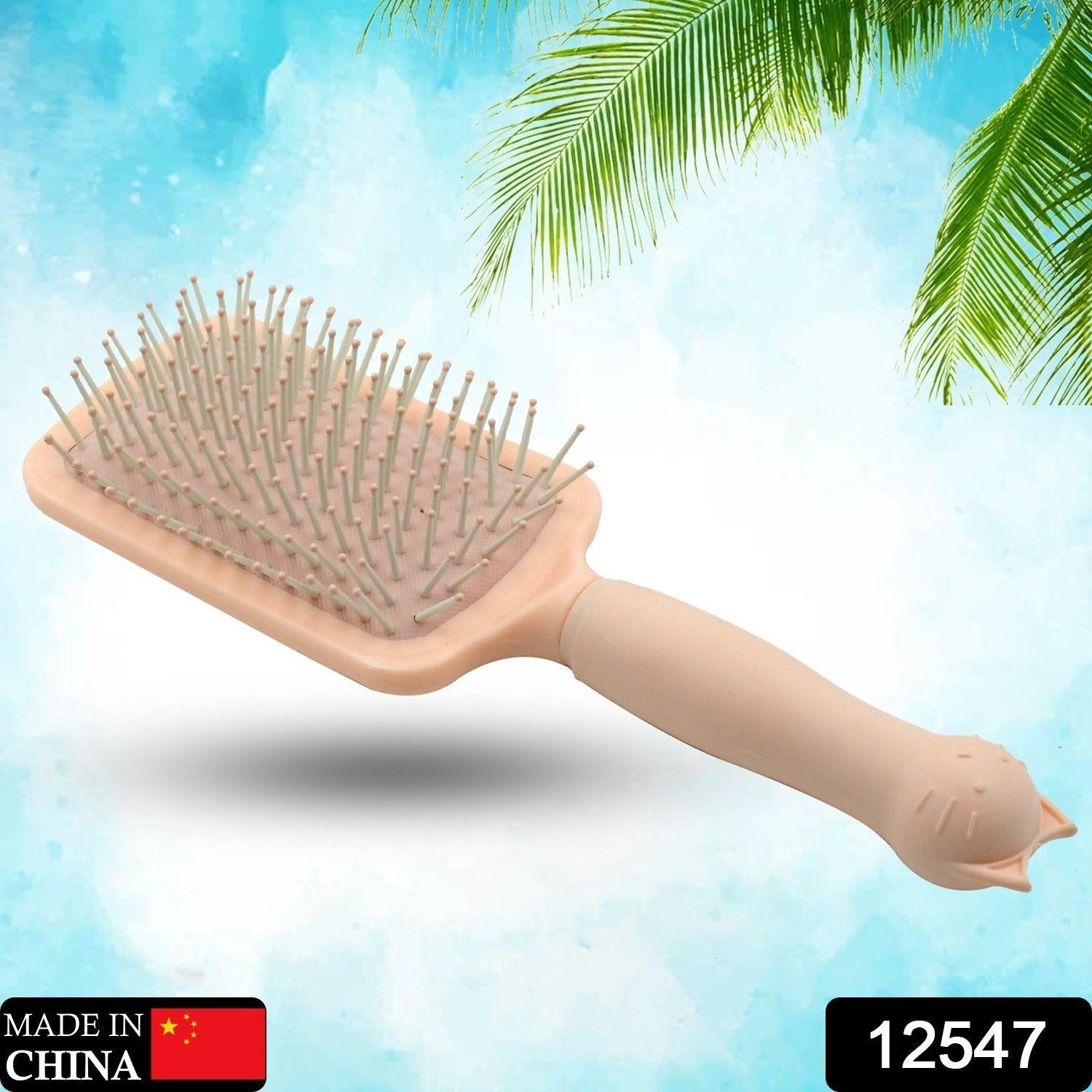 Massage Comb, Massage Hair Brush Ergonomic Matt Disappointment for Straight Curly Hair Cushion Curly Hair Comb For Detangling Professional Comb For Men And Women for All Hair Types, Home Salon DIY Hairdressing Tool (1 Pc / 24 Cm) - infinityexculsivestore.com