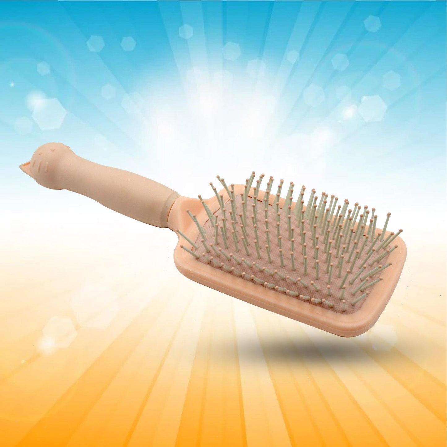 Massage Comb, Massage Hair Brush Ergonomic Matt Disappointment for Straight Curly Hair Cushion Curly Hair Comb For Detangling Professional Comb For Men And Women for All Hair Types, Home Salon DIY Hairdressing Tool (1 Pc / 24 Cm) - infinityexculsivestore.com