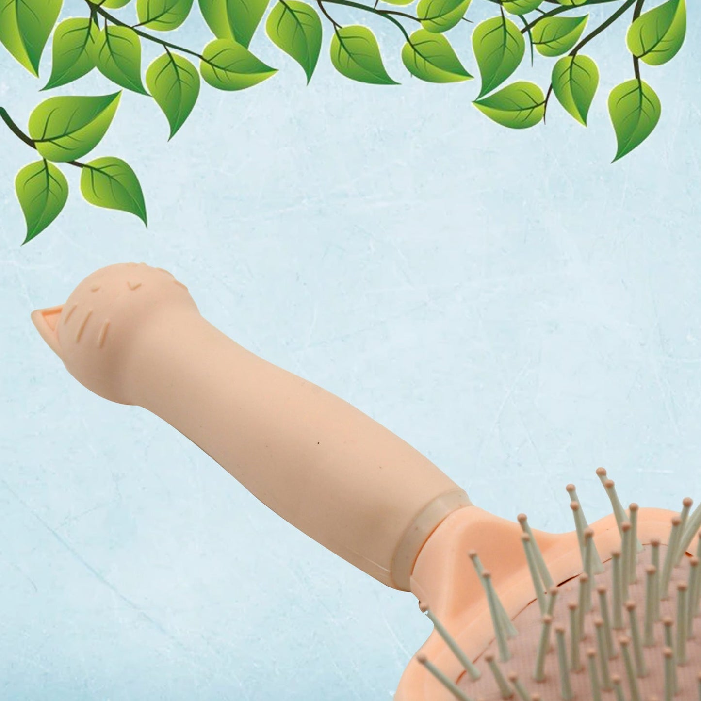 Massage Comb, Massage Hair Brush Ergonomic Matt Disappointment for Straight Curly Hair Cushion Curly Hair Comb For Detangling Professional Comb For Men And Women for All Hair Types, Home Salon DIY Hairdressing Tool (1 Pc / 24 Cm) - infinityexculsivestore.com