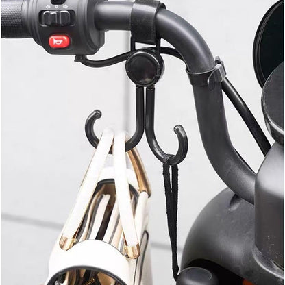 Multi - Purpose Strong Pushchair Hook Baby Carriage Hook 360Degree Rotating Black Stroller for Hanging Bag, Baby Carriage Hook for Cars, Wheelchairs, Walking Aids, Bicycles, Shopping Trolley, Bicycles (1 Pc) - infinityexculsivestore.com