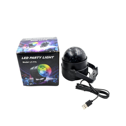 DJ Light Party Disco Light for Home Party, Led Disco Ball Colors Pattern & Modes Dancing Light for Room Rotating Bulb Magic Lights for Diwali, Wedding Holiday Party, Party Gift Kids Birthday - infinityexculsivestore.com