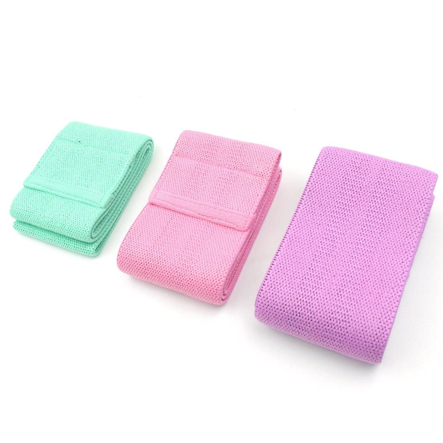 Hip Bands Booty Bands Wide Workout Bands, Resistance Exercise Bands for Legs and Butt, Resistance Loop Bands Anti Slip Circle Fitness Band Elastic Sports Bands Fitness Bands for Women Men Strength Training (3 Pcs Set) - infinityexculsivestore.com