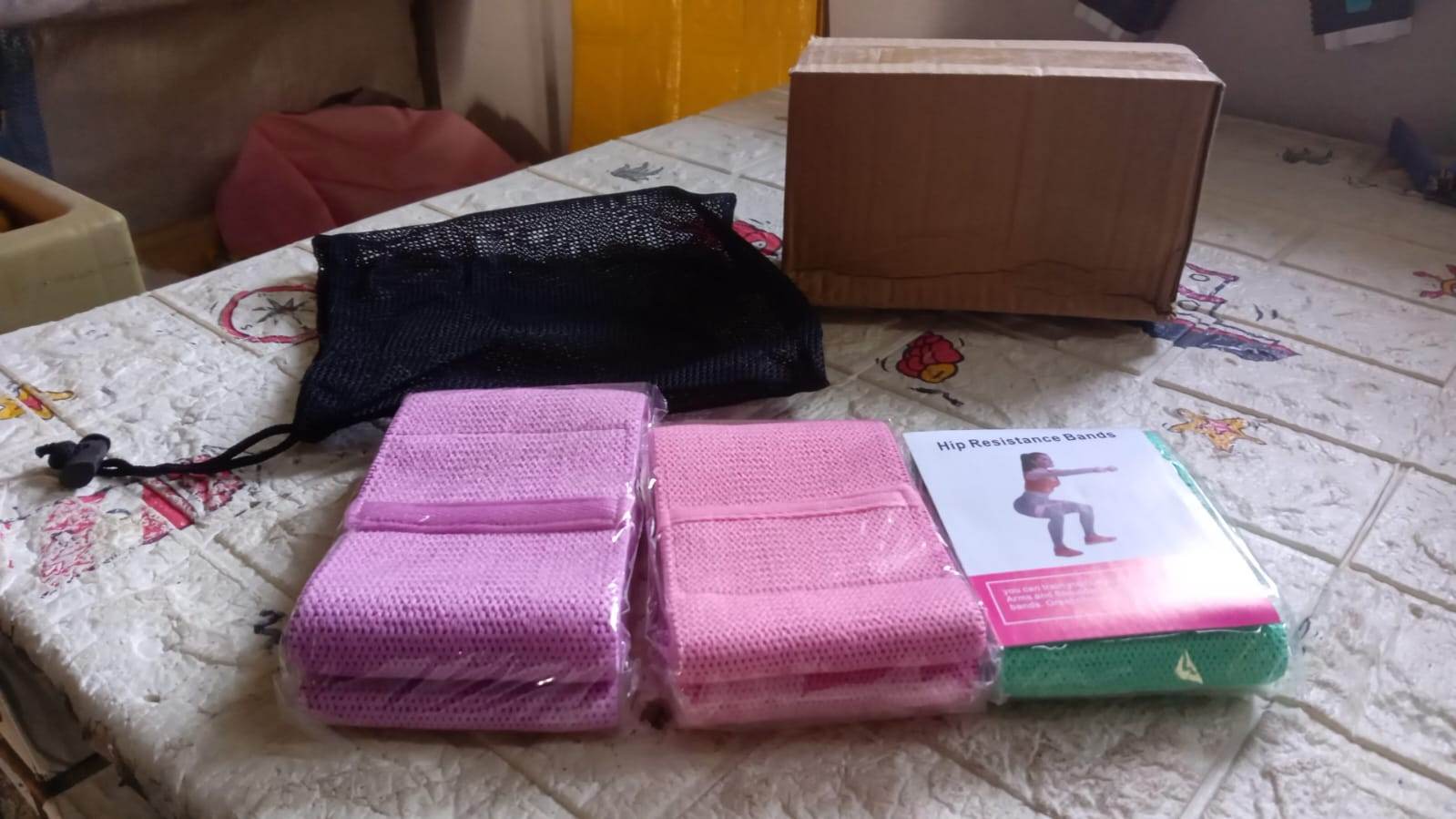 Hip Bands Booty Bands Wide Workout Bands, Resistance Exercise Bands for Legs and Butt, Resistance Loop Bands Anti Slip Circle Fitness Band Elastic Sports Bands Fitness Bands for Women Men Strength Training (3 Pcs Set) - infinityexculsivestore.com