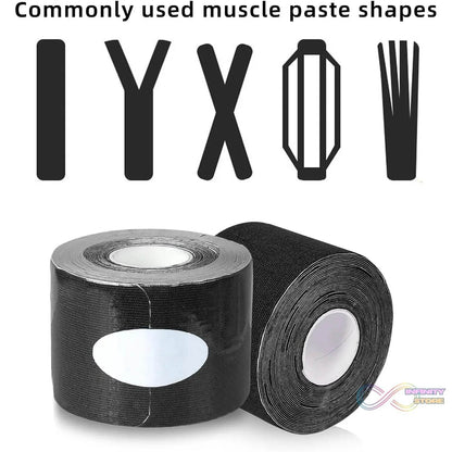 Kinesiology Tape For Physiotherapy Tape For Sports Injury Pain Relief (5 cm X 5m / 1 Pc) - infinityexculsivestore.com