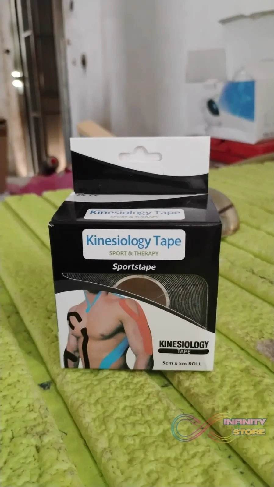 Kinesiology Tape For Physiotherapy Tape For Sports Injury Pain Relief (5 cm X 5m / 1 Pc) - infinityexculsivestore.com