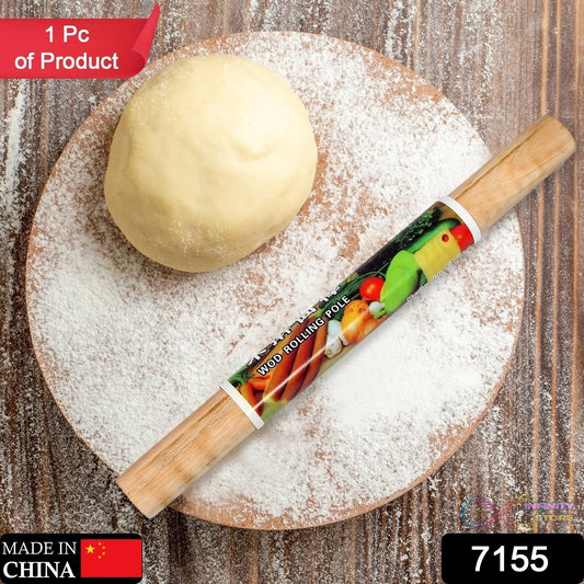 Wooden Pin for Baking | Wooden Roti Maker Belan for Chapati / Roti / Paratha / Puri / Papad | Wooden Rolling Pin Roller Thick Size | Chapati roller | Wooden chapathi rolling pin | Wooden Belan for kitchen - infinityexculsivestore.com