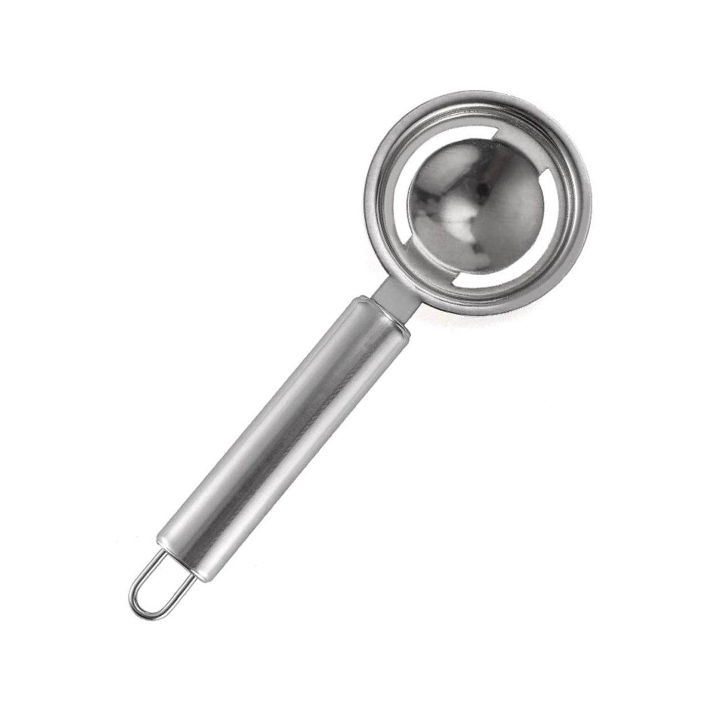 kitchen tools Egg Yolk White Separator Stainless Steel Egg White Separator Tools Eggs Yolk Filter Gadgets Kitchen Gadgets Separating Funnel Spoon Egg Divider Tools - infinityexculsivestore.com