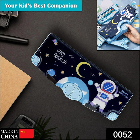 Multifunctional Pencil Box for Kids, Space Pencil Box For Boys, Kids Pencil Box for Boys & Girls, Magnetic Pencil Box for Boys, Pop up Pencil Box, Space Theme Return Gifts for Kids (Space Pencil Box) - infinityexculsivestore.com