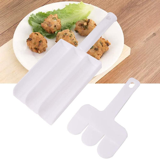 Small Multifunction Fritters Maker - Creative Fritters Scoop Multi - Function Ball Maker | Portable Maker for Making Cake Balls, Ice Cream Spoon, Doughnut, Hand Cutting Scoop(2pc Set) - infinityexculsivestore.com