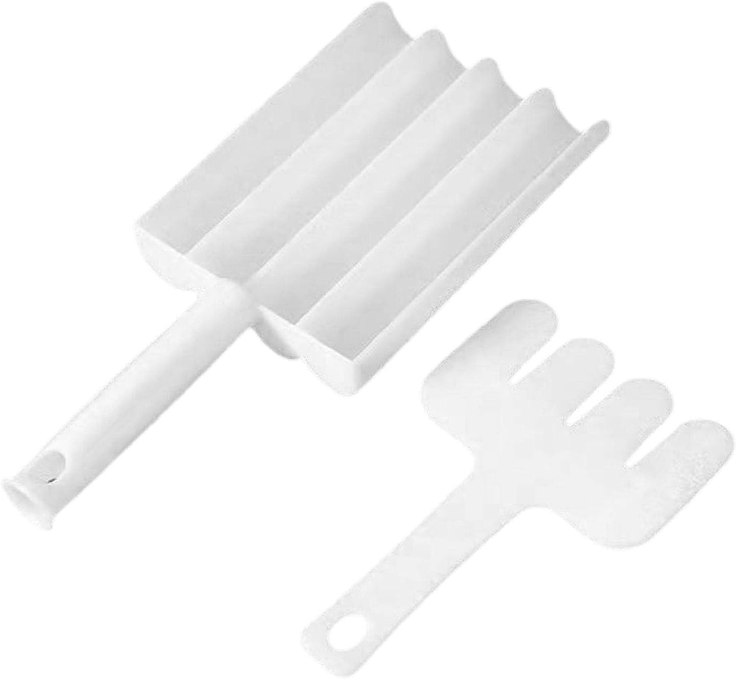 Small Multifunction Fritters Maker - Creative Fritters Scoop Multi - Function Ball Maker | Portable Maker for Making Cake Balls, Ice Cream Spoon, Doughnut, Hand Cutting Scoop(2pc Set) - infinityexculsivestore.com