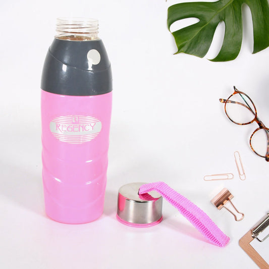 Plastic Sports Insulated Water Bottle with Dori Easy to Carry High Quality Water Bottle, BPA - Free & Leak - Proof! For Kids' School, For Fridge, Office, Sports, School, Gym, Yoga (450 ML / 1 Pc / Multi Color) - infinityexculsivestore.com
