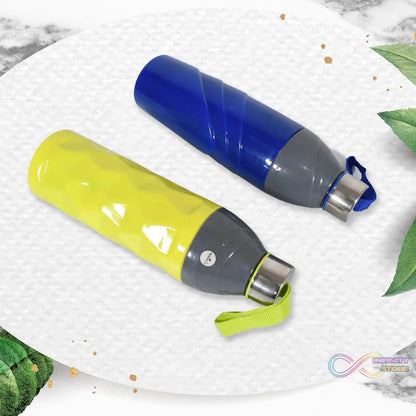 Plastic Sports Insulated Water Bottle with Dori Easy to Carry High Quality Water Bottle, BPA - Free & Leak - Proof! For Kids' School, For Fridge, Office, Sports, School, Gym, Yoga (750 ML / 1 Pc / Multi Color) - infinityexculsivestore.com