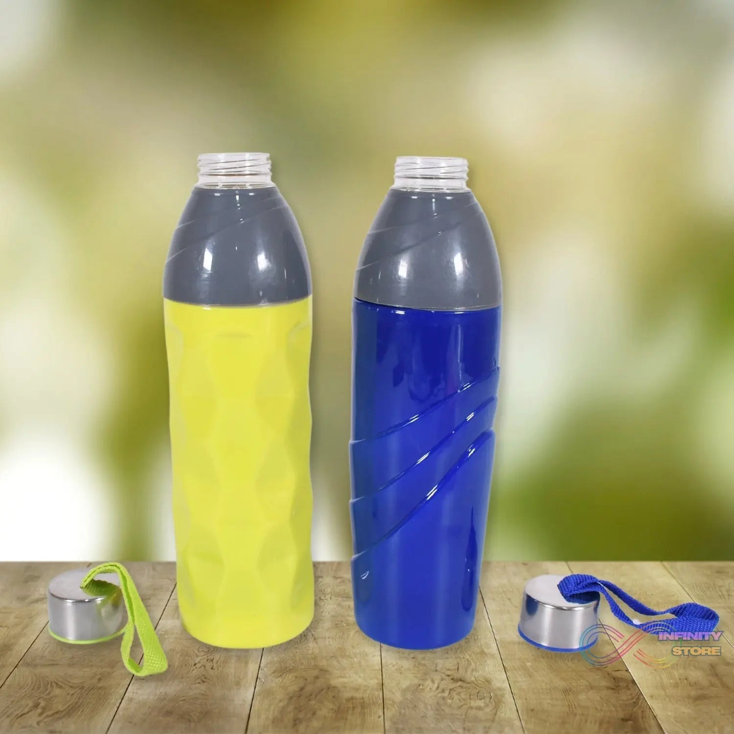 Plastic Sports Insulated Water Bottle with Dori Easy to Carry High Quality Water Bottle, BPA - Free & Leak - Proof! For Kids' School, For Fridge, Office, Sports, School, Gym, Yoga (750 ML / 1 Pc / Multi Color) - infinityexculsivestore.com