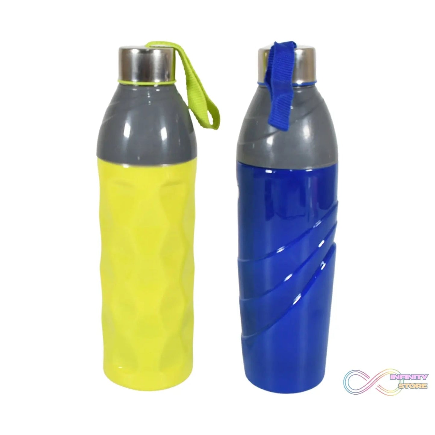 Plastic Sports Insulated Water Bottle with Dori Easy to Carry High Quality Water Bottle, BPA - Free & Leak - Proof! For Kids' School, For Fridge, Office, Sports, School, Gym, Yoga (750 ML / 1 Pc / Multi Color) - infinityexculsivestore.com