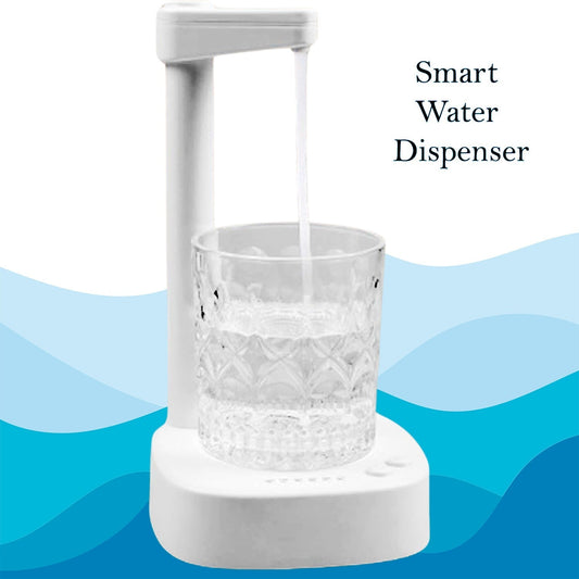USB Charging, Desktop Water Bottle Dispenser, Intelligent Desktop Water Pump With Small Pipe, One Button Operation, Smart Table Bedside Water Dispenser, Desk Water Dispenser for Home, Office, Outdoor, Camping - infinityexculsivestore.com