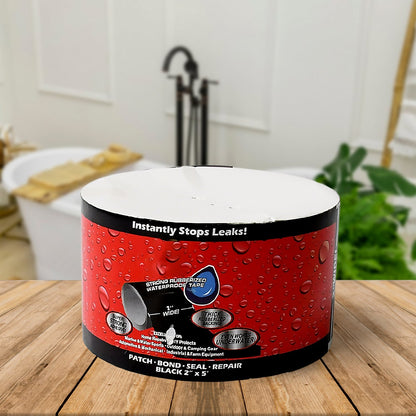 leak Proof Tape, Sealing Tape Stickers Water Leakage Stopper Block Quick Pipe Fix PVC Waterproof Strong Adhesive DIY Home Garden Sticker Tapes (50mmx1.5m) - infinityexculsivestore.com
