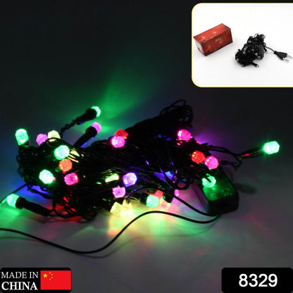 9Mtr Flower Design Home Decoration Electrical Series Light Home Decoration Diwali & Wedding LED Christmas String Light Indoor and Outdoor Light ,Festival Decoration Led String Light, Multi-Color Light (36L 9Mtr) - infinityexculsivestore.com