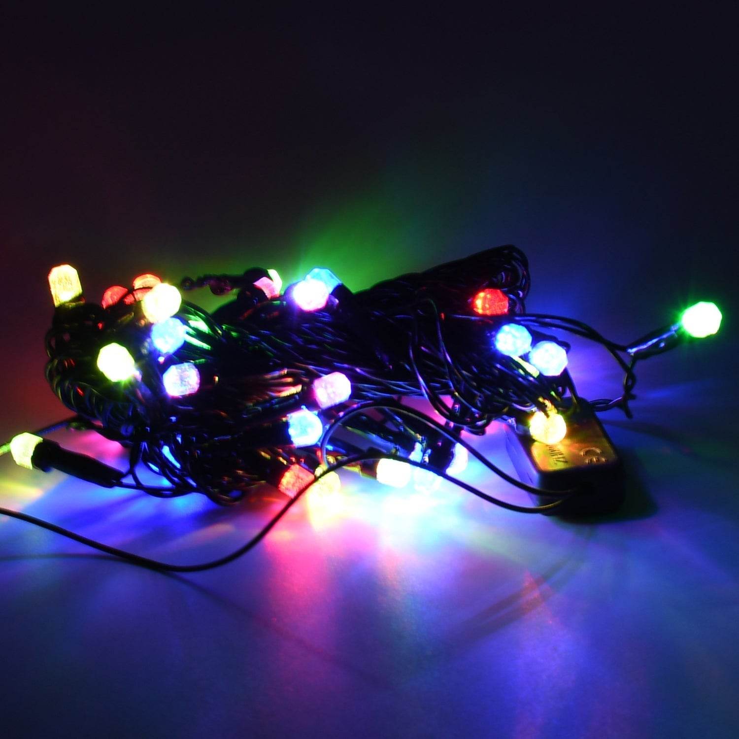 9Mtr Flower Design Home Decoration Electrical Series Light Home Decoration Diwali & Wedding LED Christmas String Light Indoor and Outdoor Light ,Festival Decoration Led String Light, Multi-Color Light (36L 9Mtr) - infinityexculsivestore.com