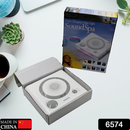 Sleep Therapy Noise Sound Therapy Machine with 8 High - Fidelity Soothing Sleeping , Anxiety , Stress Natural Sounds, Battery or Adaptor Charging Options, 3 Auto - Off Timer Option - infinityexculsivestore.com