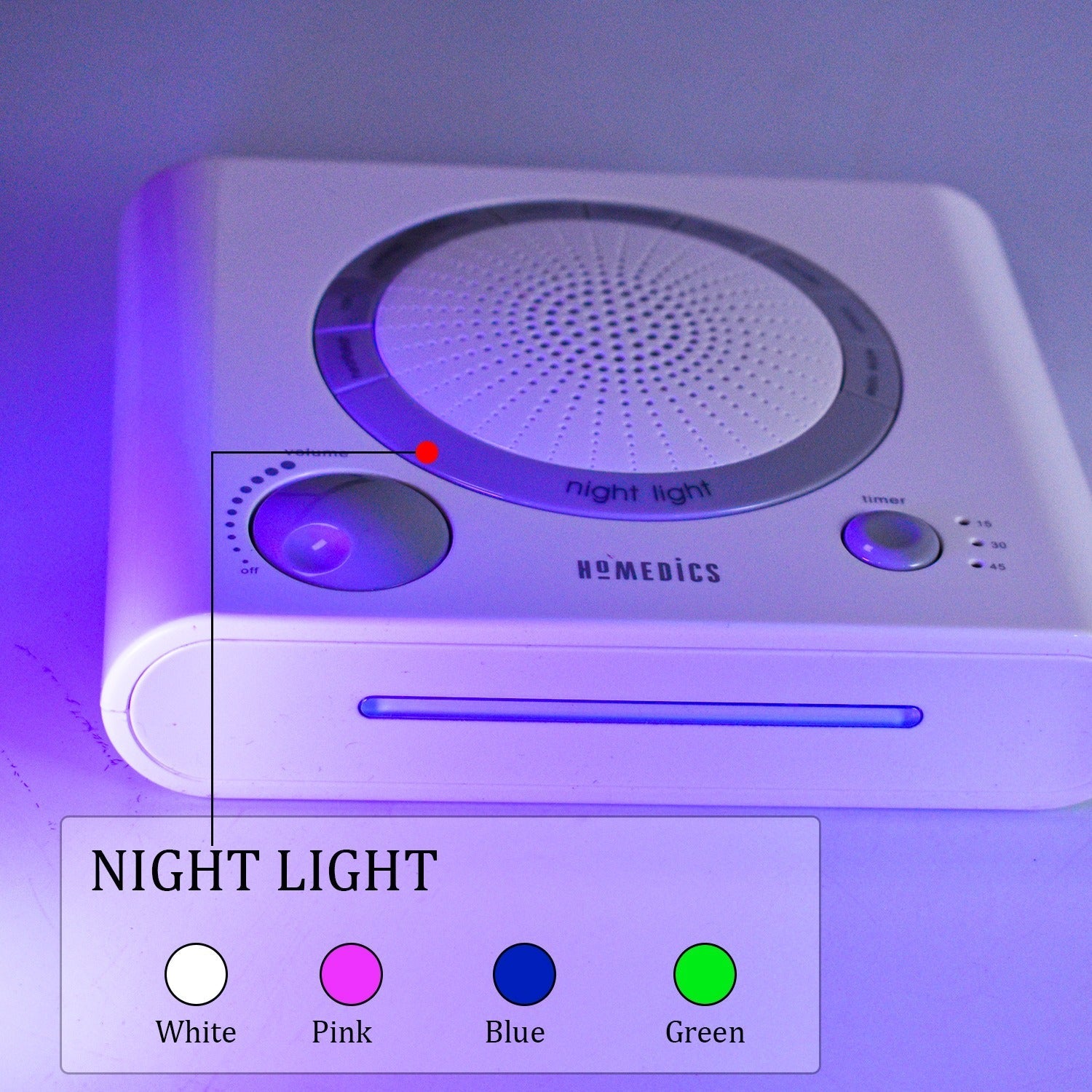 Sleep Therapy Noise Sound Therapy Machine with 8 High - Fidelity Soothing Sleeping , Anxiety , Stress Natural Sounds, Battery or Adaptor Charging Options, 3 Auto - Off Timer Option - infinityexculsivestore.com
